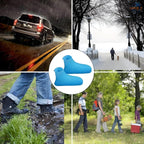 Waterproof Silicone Shoe Covers – Reusable, Anti-Slip, Stretchable Overshoes for Rain, Mud & Outdoor Use