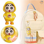 Face Changing Doll Keychain – 3 Fun Expressions Shinchan Accessory 🔑✨