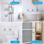 Magic Helping Handle – Suction Grab Bar for Bathroom, Toilet & Kitchen (No Drill Installation)