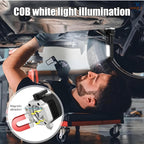 Rechargeable LED Torch with Emergency Tools – Ultra-Bright 3W Flashlight