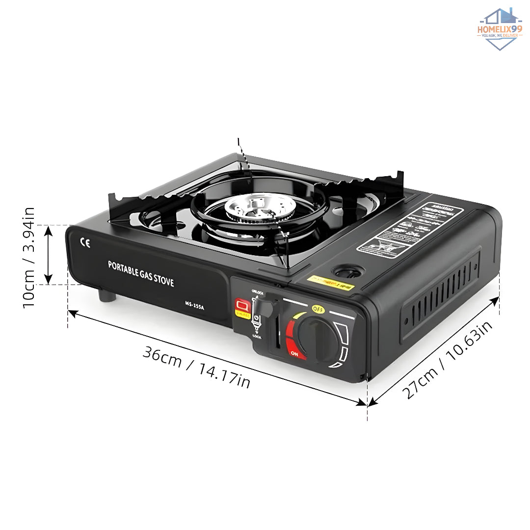🔥 Portable Camping Gas Stove – Lightweight Outdoor Butane Burner for Hiking & Travel 🏕️🍳