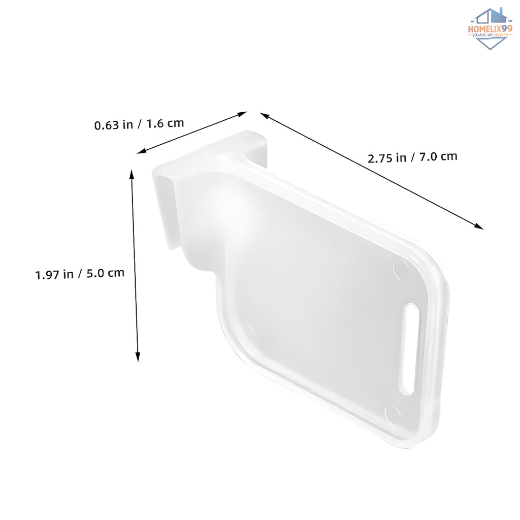 Refrigerator Drawer Shelf Divider Clip (6 pcs) – Fridge & Drawer Organizer 🧊🧺