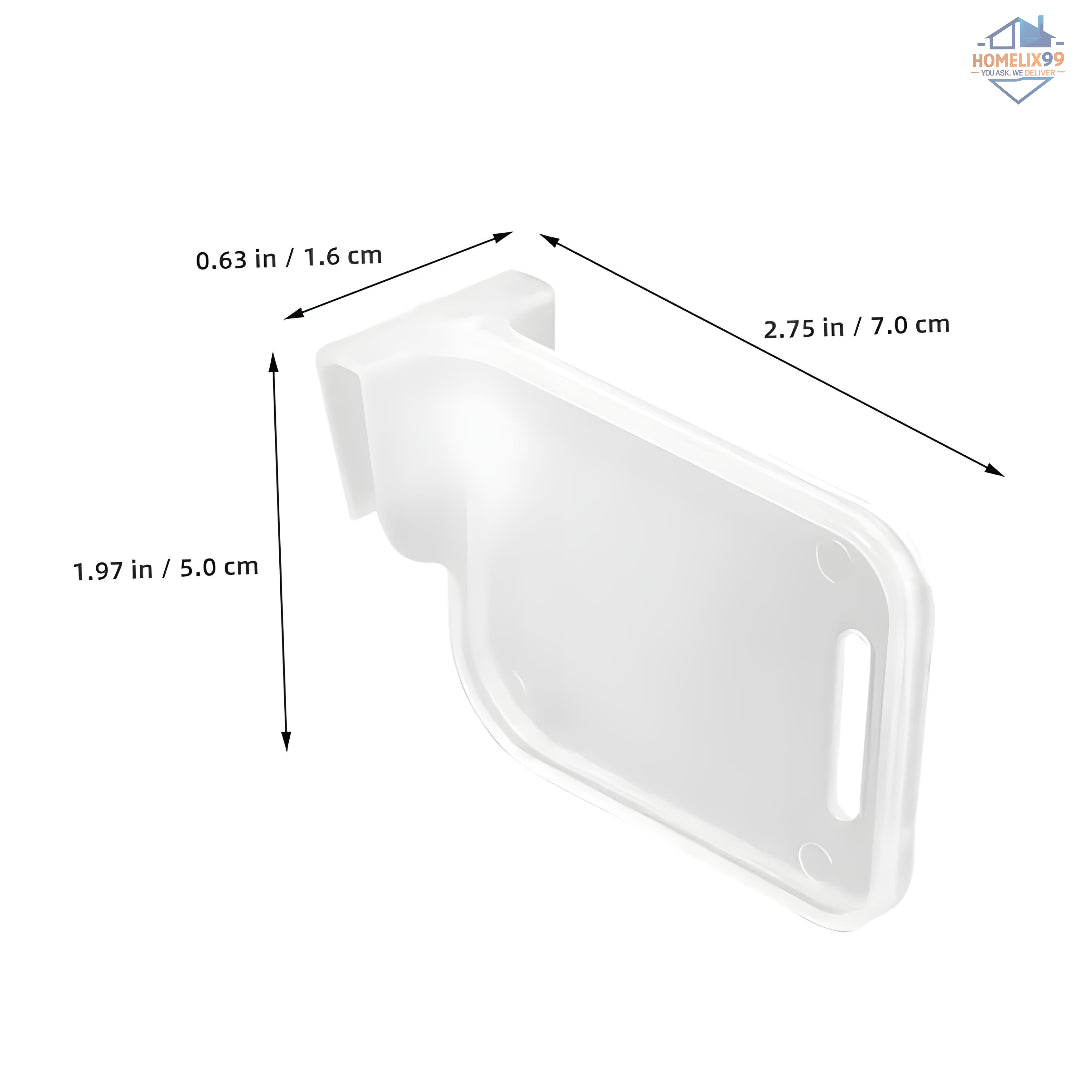 Refrigerator Drawer Shelf Divider Clip (6 pcs) – Fridge & Drawer Organizer 🧊🧺