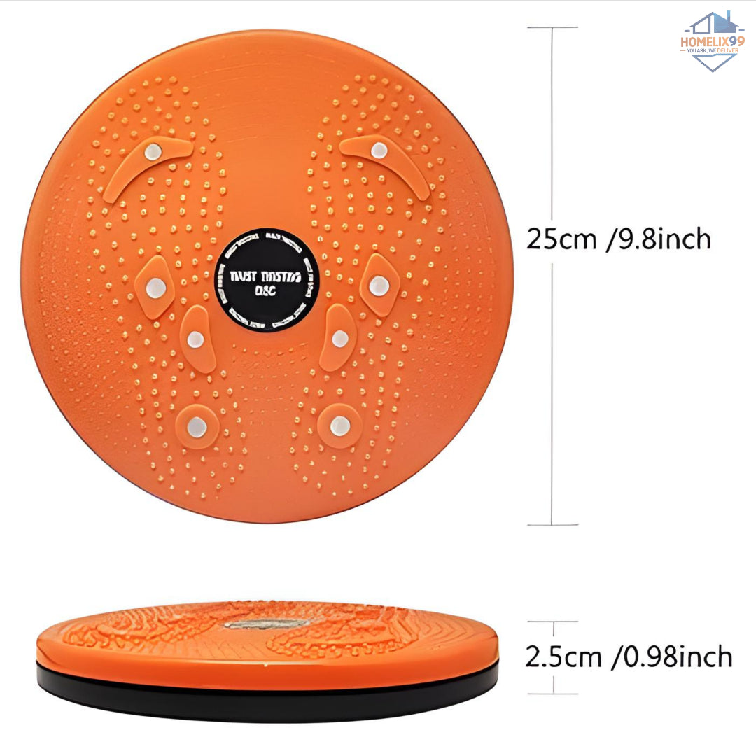 Twisting Waist Disc Body Twister – Magnetic Therapy Balance Board for Home Workouts