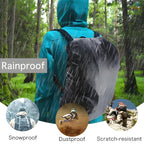 Waterproof Backpack Rain Cover with Buckle Strap – Dustproof, Windproof & UV Resistant