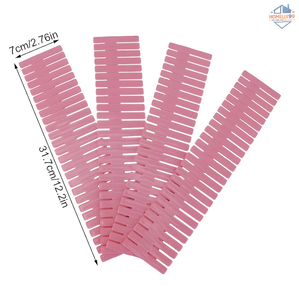 🧩 Adjustable Drawer Partition Plates (Set of 6) – Organize Drawers Like a Pro! 🗂️✨