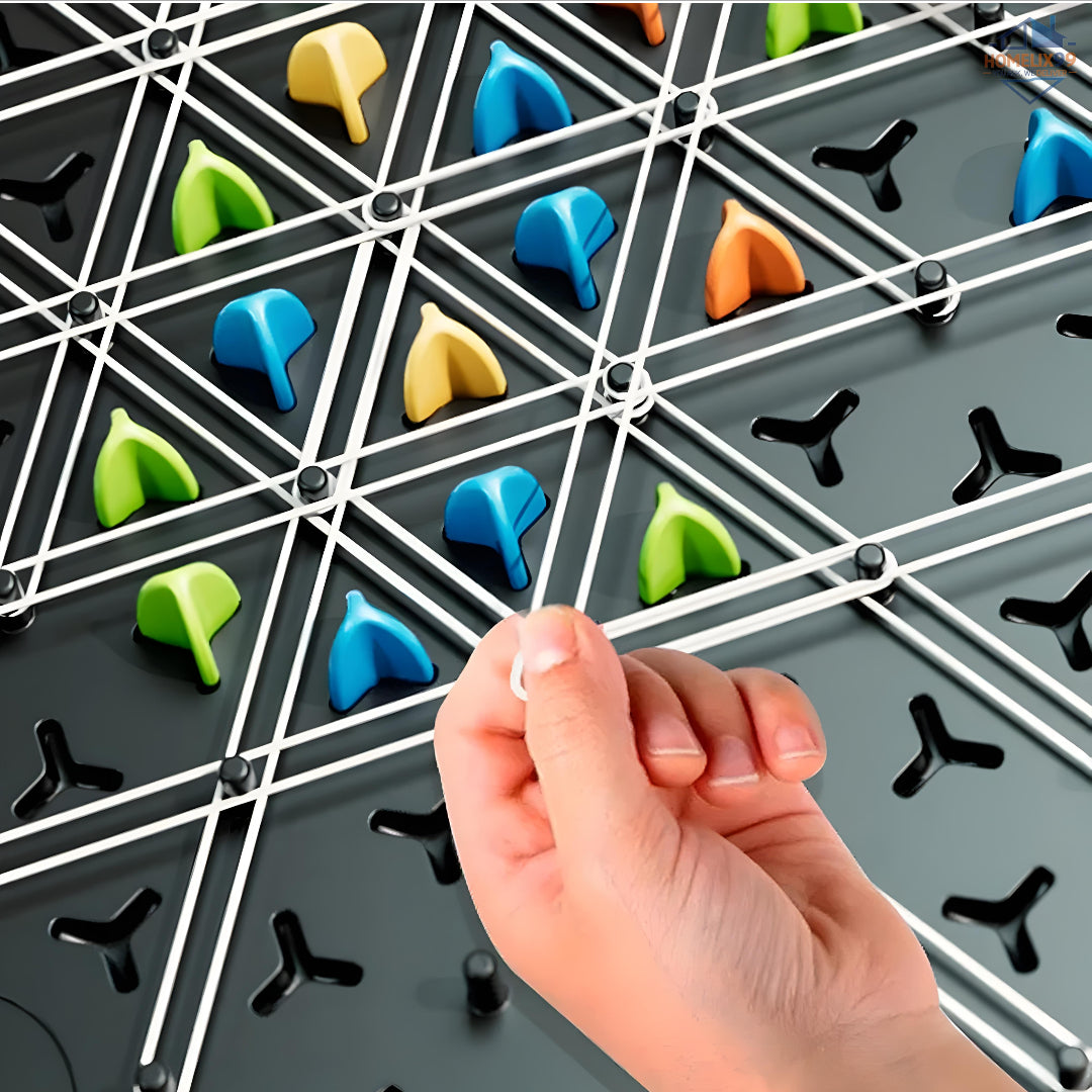 Chain Triangle Game – Brain-Boosting Strategy Game for Kids & Families 🔺🎲