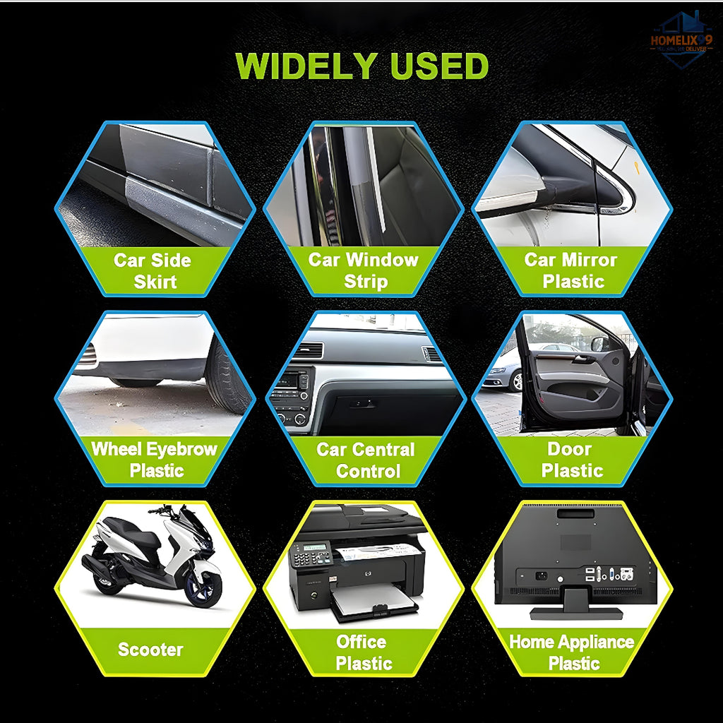 Crystal Coating for Car & Bike – PVC Restorer & Dashboard Polish ✨🚗🏍️