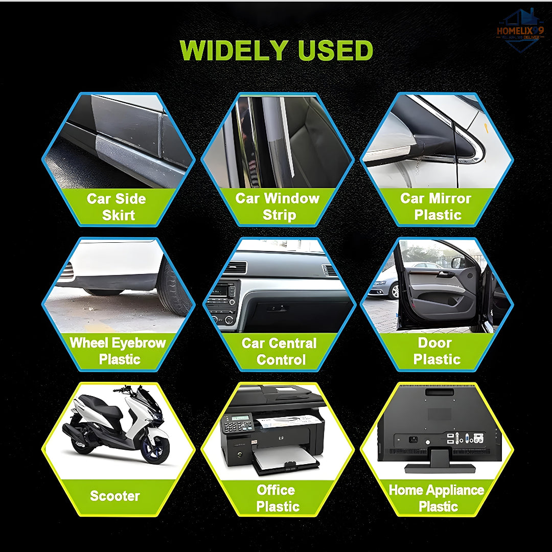 Crystal Coating for Car & Bike – PVC Restorer & Dashboard Polish ✨🚗🏍️