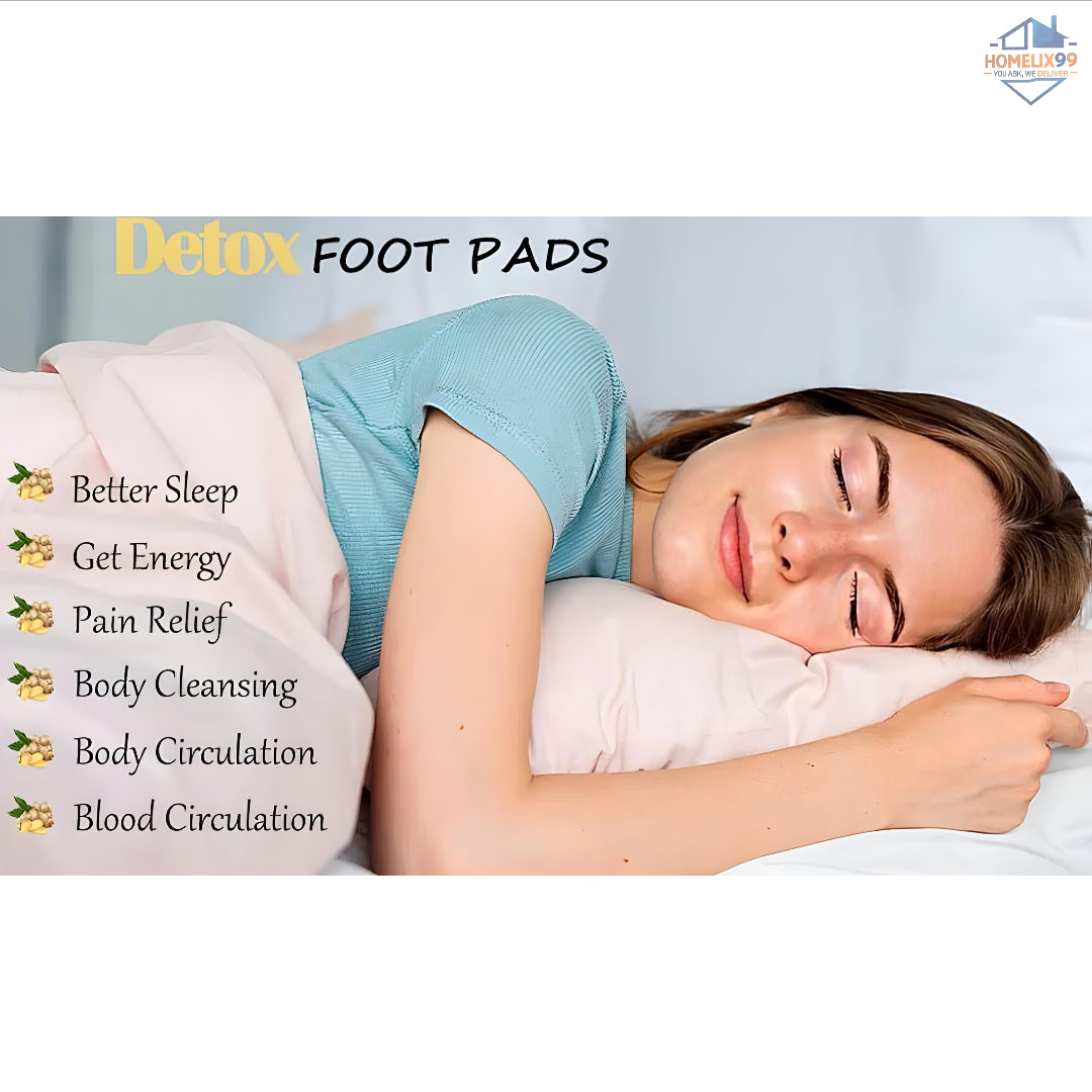 Detox Foot Patches (10 pcs) – Herbal Cleansing & Relaxation 🌿🌙