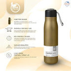 Stainless Steel Water Bottle (550ml) – Vacuum Insulated Hot & Cold Thermos 💧🔥❄️