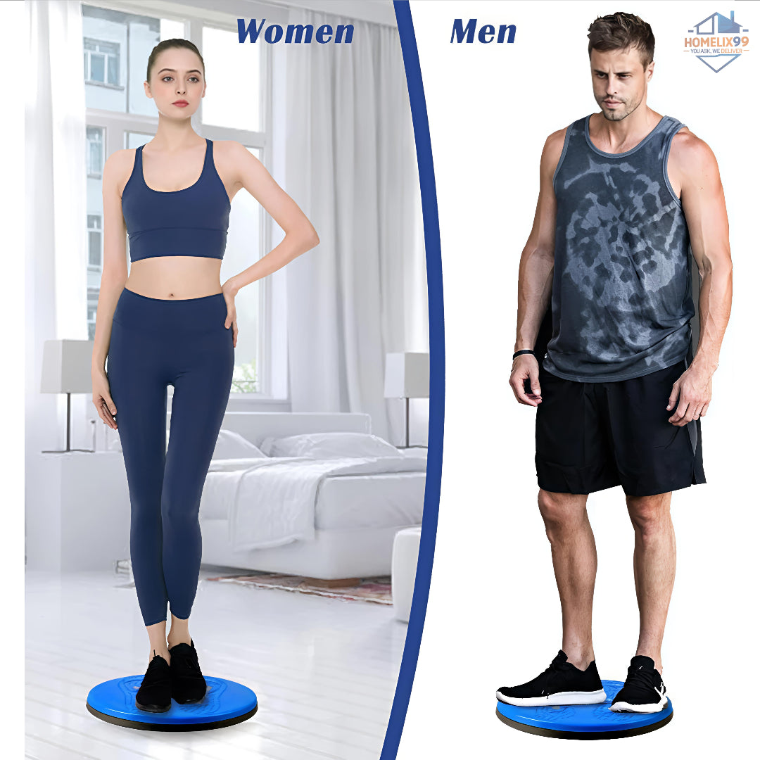 Twisting Waist Disc Body Twister – Magnetic Therapy Balance Board for Home Workouts