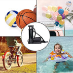 Portable High-Pressure Foot Air Pump with Gauge – Heavy-Duty Inflator for Car, Bike, Sports & More
