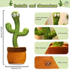Dancing Cactus – Talking, Singing & Wiggling Toy for Kids 🌵🎶