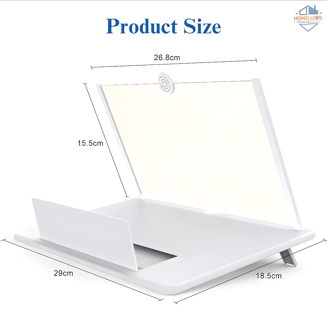HD Mobile Screen Magnifier – 3D Video Amplifier for All Smartphones 📱📽️