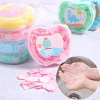 Apple-Shaped Travel Soft Paper Soap Flower – Pocket Hygiene on the Go
