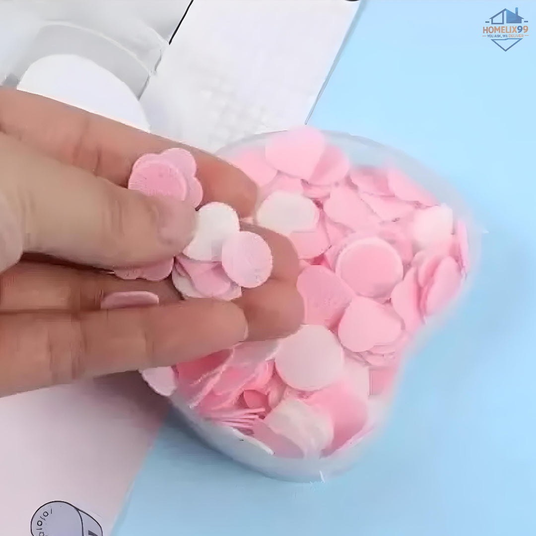 Apple-Shaped Travel Soft Paper Soap Flower – Pocket Hygiene on the Go