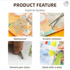 Self-Adhesive Transparent Book Covers (30-Pack) – Waterproof & Easy Peel Protection