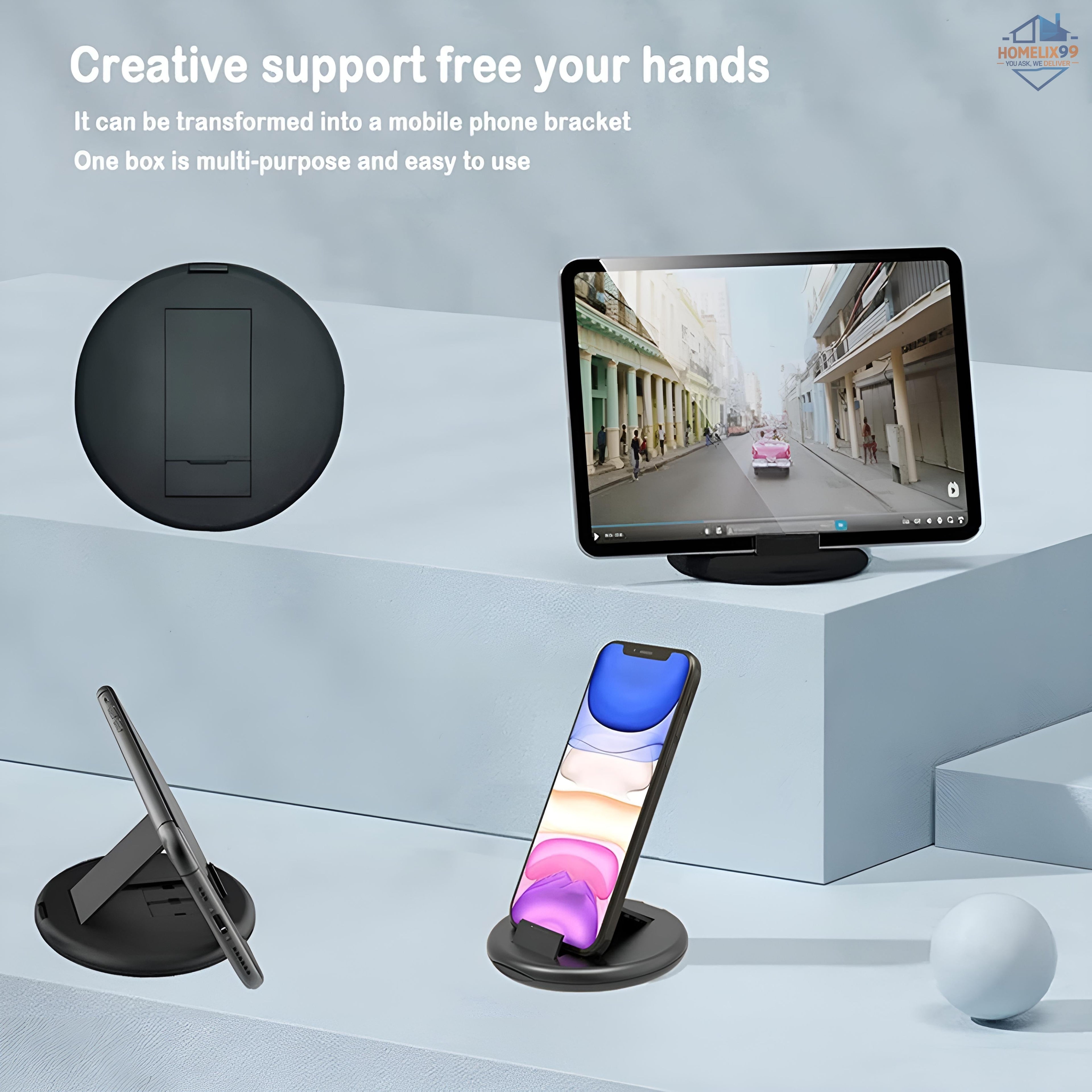 5-in-1 Multi-Functional Charging Cable Kit with SIM Tool & Phone Stand | Fast Charging & OTG Adapter