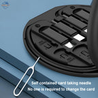 5-in-1 Multi-Functional Charging Cable Kit with SIM Tool & Phone Stand | Fast Charging & OTG Adapter