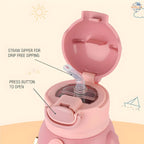 Cello Funz Stainless Steel Kids Flask – Hot & Cold Insulated Bottle (550ml)