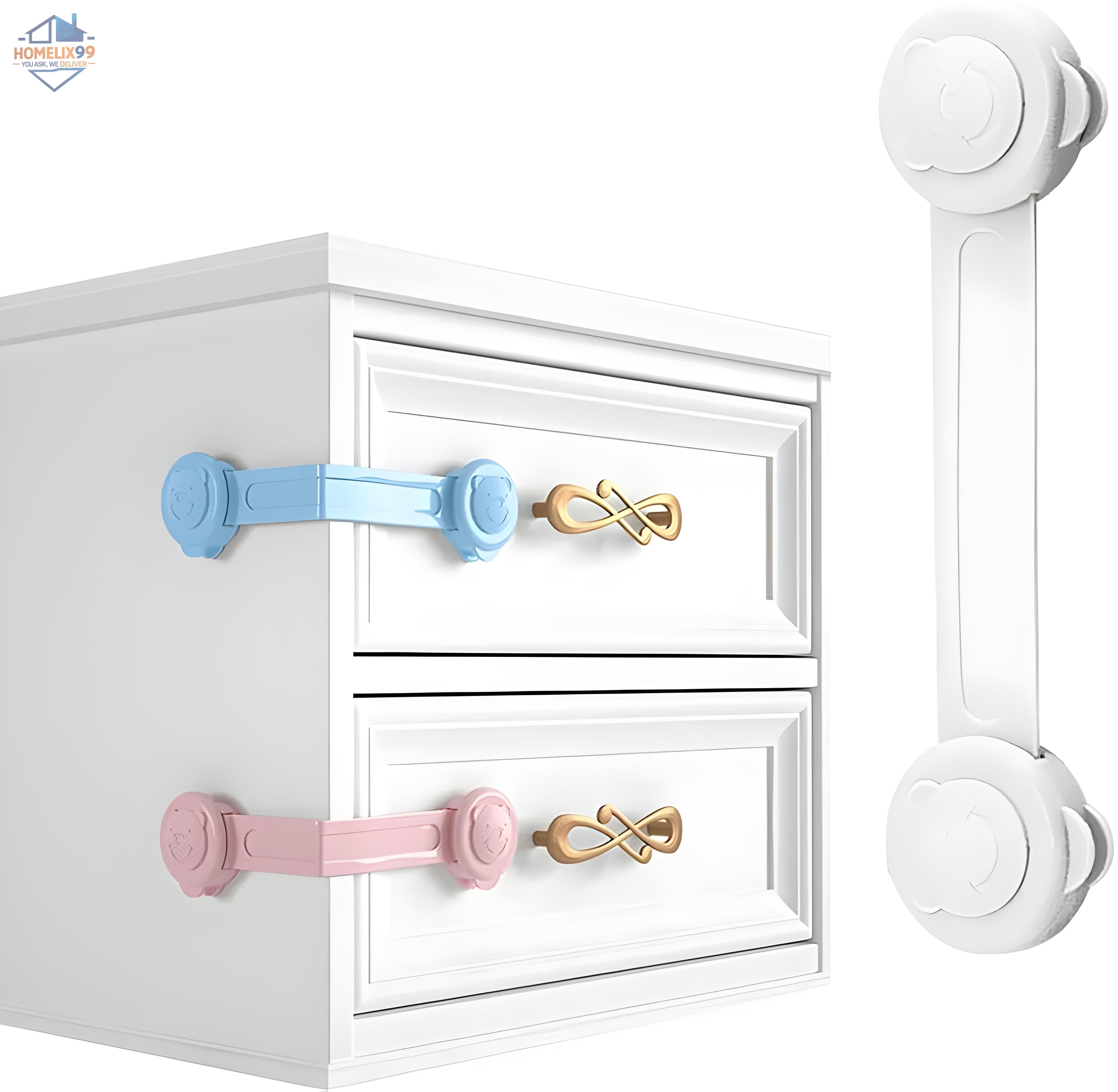 Baby Safety Locks – Childproof Cabinet, Drawer & Appliance Locks