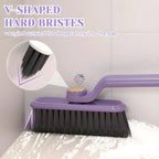 360° Rotating Crevice Cleaning Brush – V-Shape, Multi-Surface, Gap Cleaner