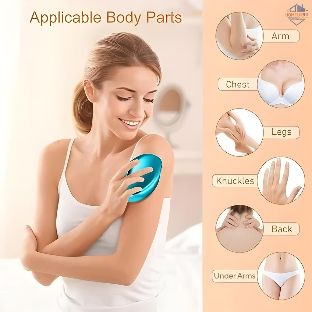 Magic Crystal Hair Eraser – Painless, Reusable Nano Hair Removal Tool