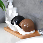 Snail Shape Refillable Soap Dispenser – Cute Bathroom & Kitchen Accessory for Kids & Adults