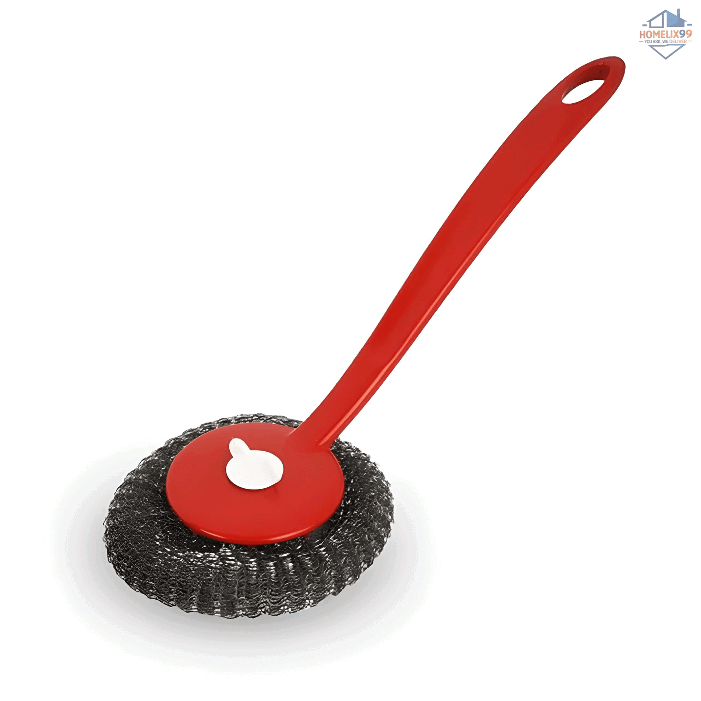 Dura Handy Scour – Heavy-Duty Steel Scrubber with Comfort Grip Handle