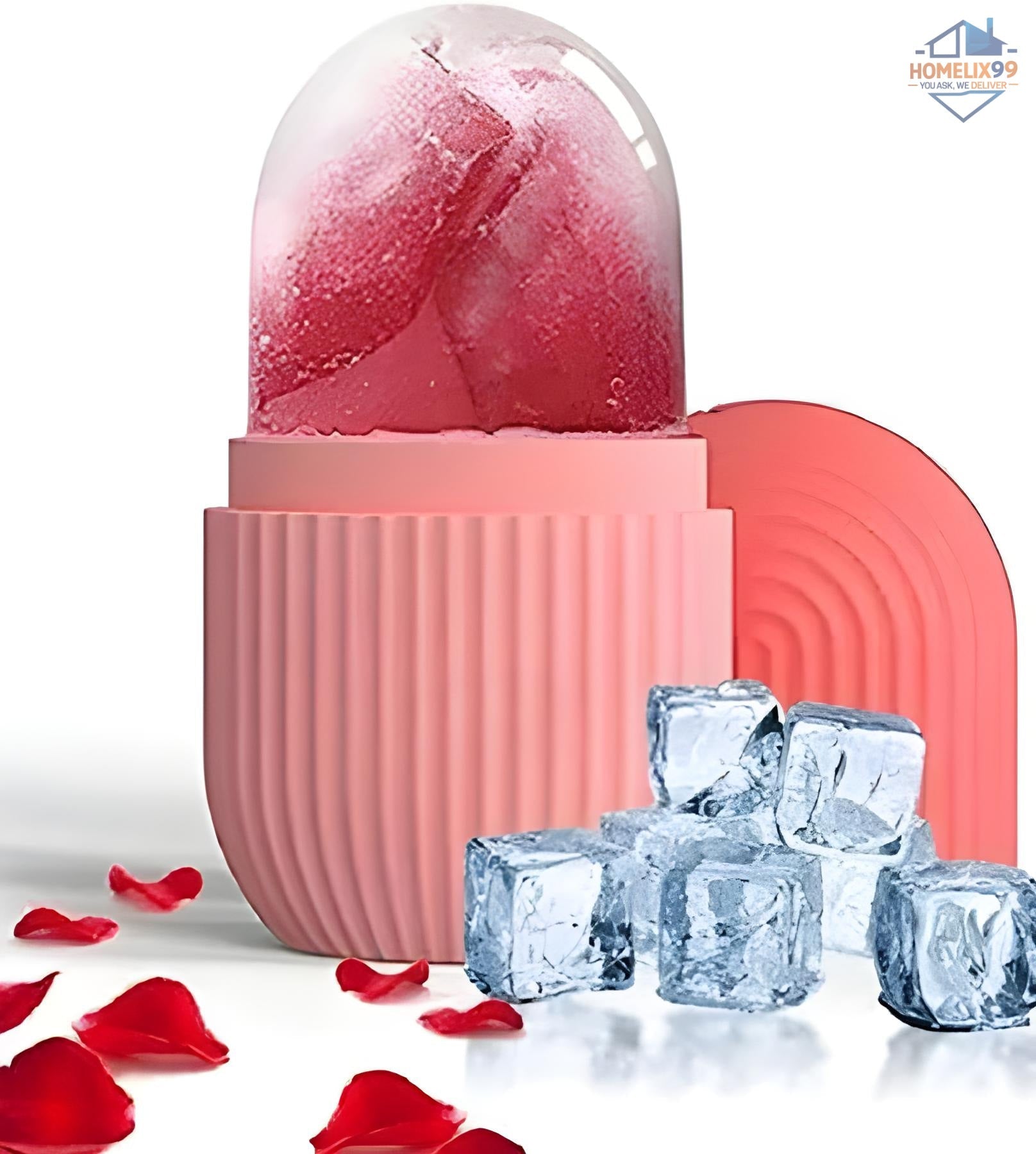Beauty Face Massage Ice Roller – Skin Cooling, Puffiness Reducing & Glow Boosting Tool