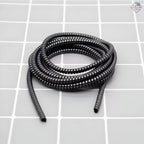 Metallic Spiral Cable Protector Wrap – Anti-Chew & Tangle-Free Cord Saver (Universal Fit)