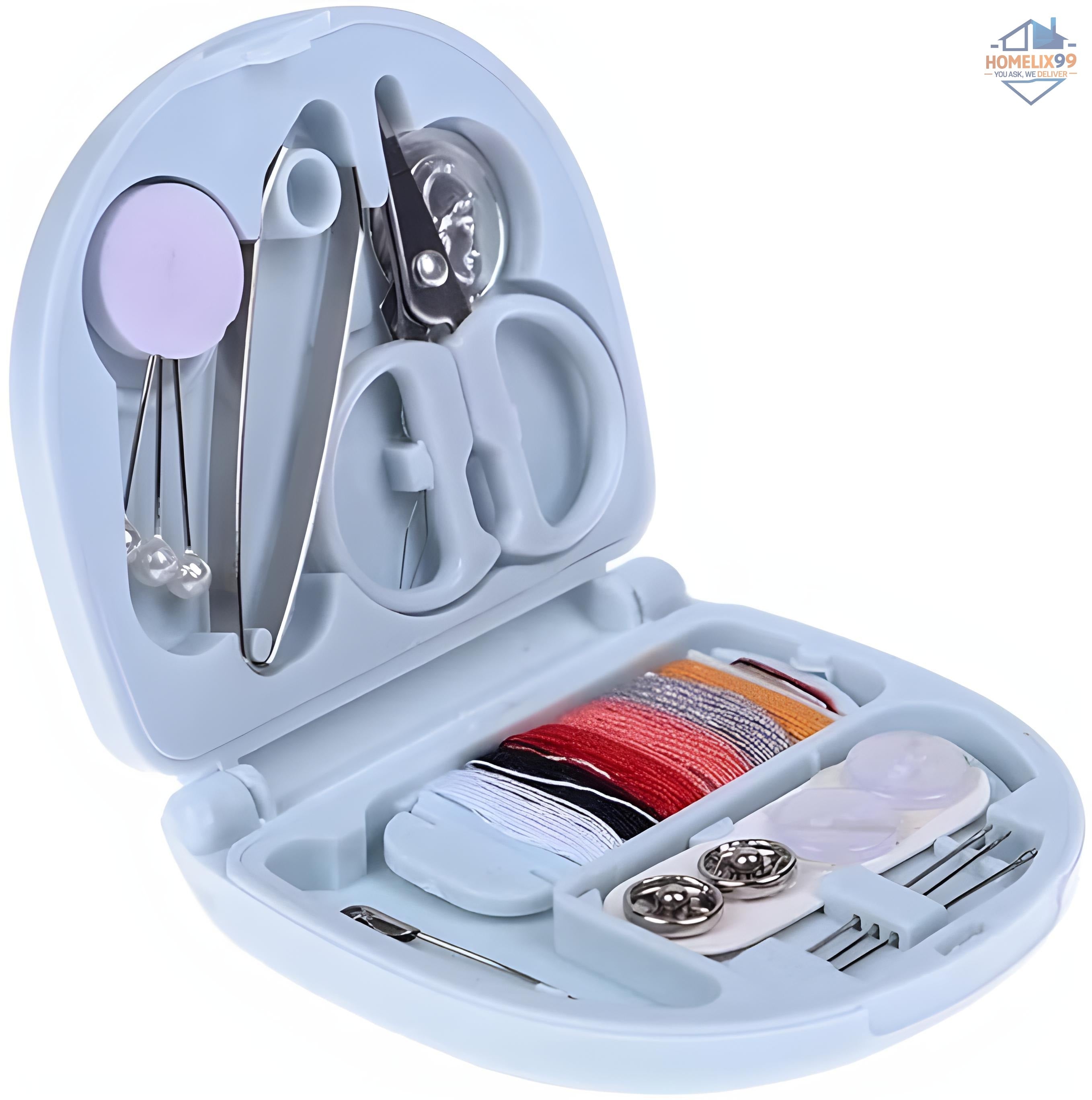 Mini Travel Sewing Kit – Compact Emergency Stitch Box for On-the-Go Repairs
