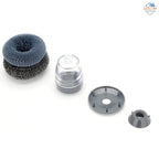 Soap Dispensing Kitchen Cleaning Brush with Stainless Steel Scrubber | Heavy-Duty Grease Remover