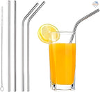 Long Straw Cleaning Brush Set – Reusable Nylon Bristle Cleaners for Bottles, Straws & Tubes