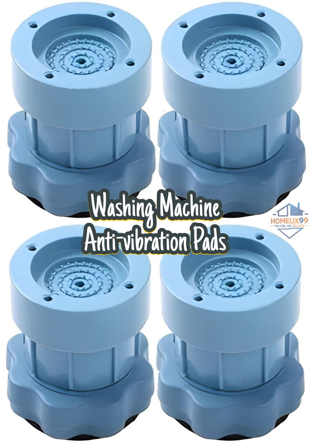 Heavy-Duty Washing Machine Stand – Vibration-Free & Easy-Clean Laundry Base