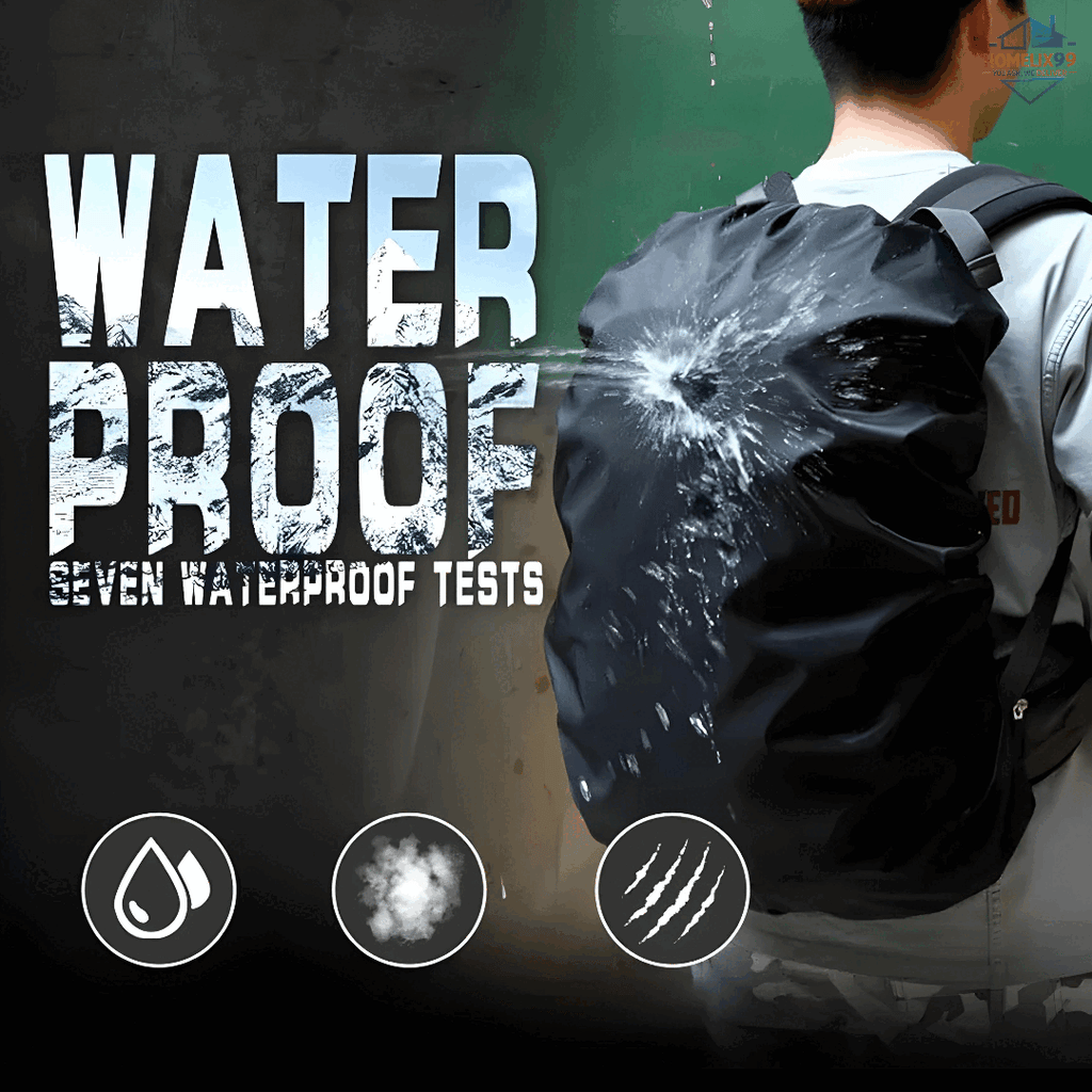 Waterproof Backpack Rain Cover with Buckle Strap – Dustproof, Windproof & UV Resistant