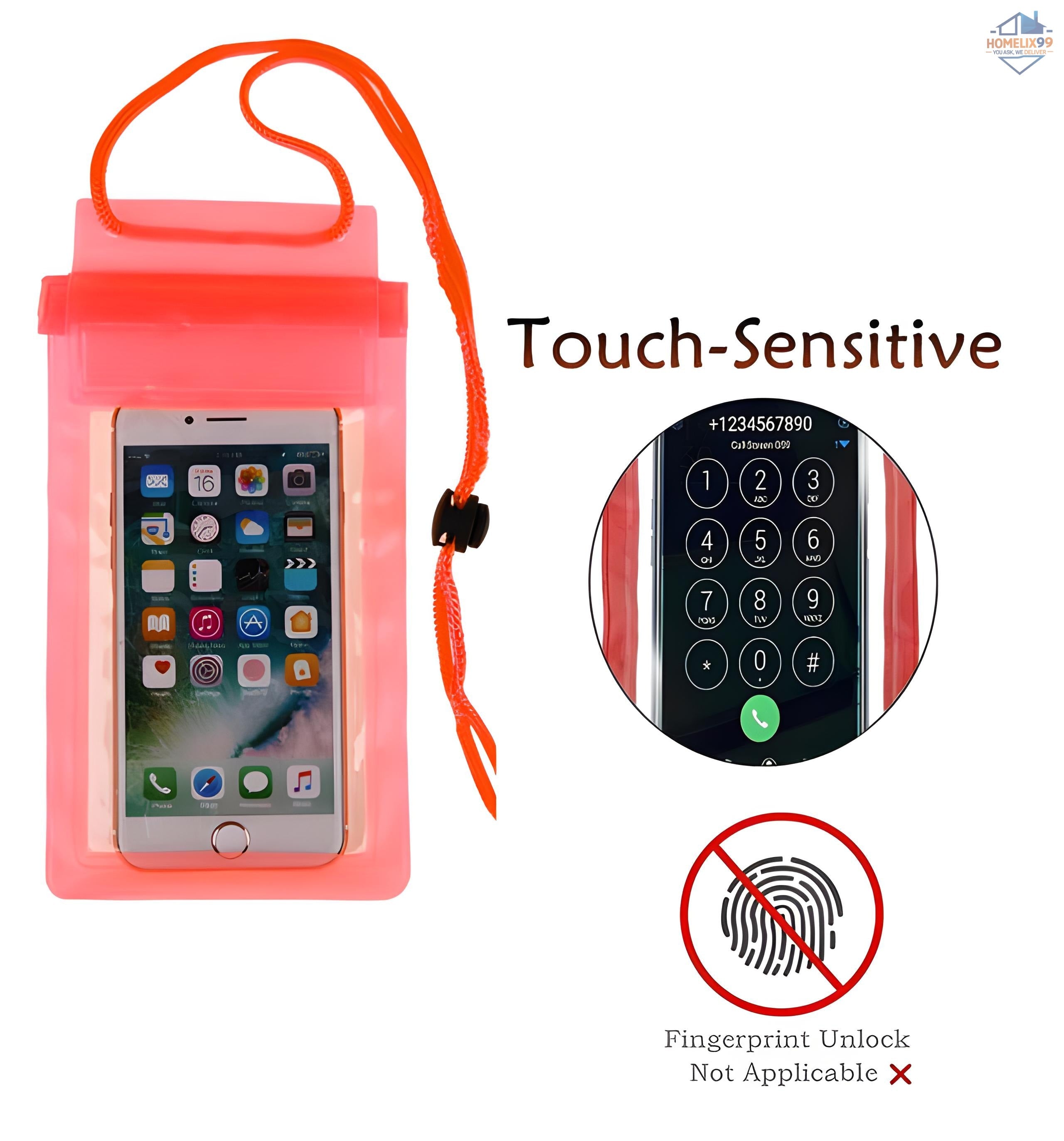 Waterproof Mobile Pouch – IPX8 Certified Phone Cover with Camera-Friendly Clarity
