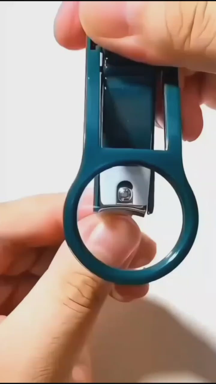 Magnifying Nail Clipper – Precision Nail Cutter with 3X Lens & Stainless Steel Blade
