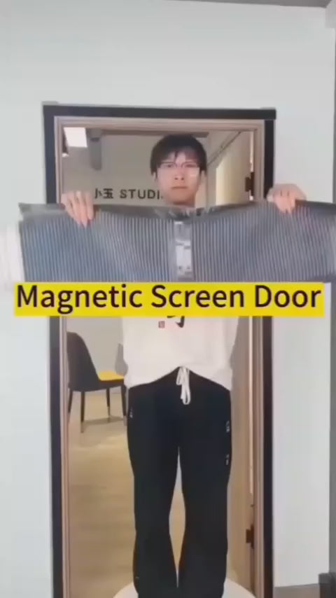 Magnetic Screen Door – Auto-Close Mesh for Fresh Air & Insect-Free Living 🚪🦟