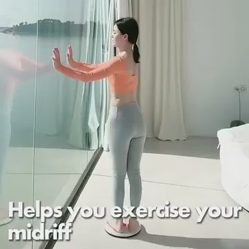 Twisting Waist Disc Body Twister – Magnetic Therapy Balance Board for Home Workouts