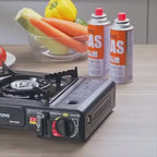 🔥 Portable Camping Gas Stove – Lightweight Outdoor Butane Burner for Hiking & Travel 🏕️🍳