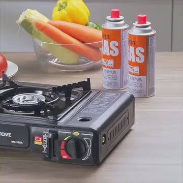 🔥 Portable Camping Gas Stove – Lightweight Outdoor Butane Burner for Hiking & Travel 🏕️🍳