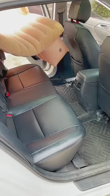 Multifunctional Inflatable Car Bed Mattress 🚗💤 | Twin Sleeping Area with Air Pump & Repair Kit