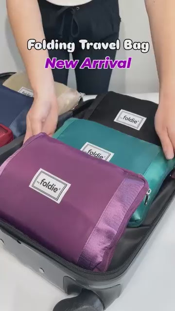 Foldable Travel Bag – Waterproof Oxford Fabric, Spacious & Stylish