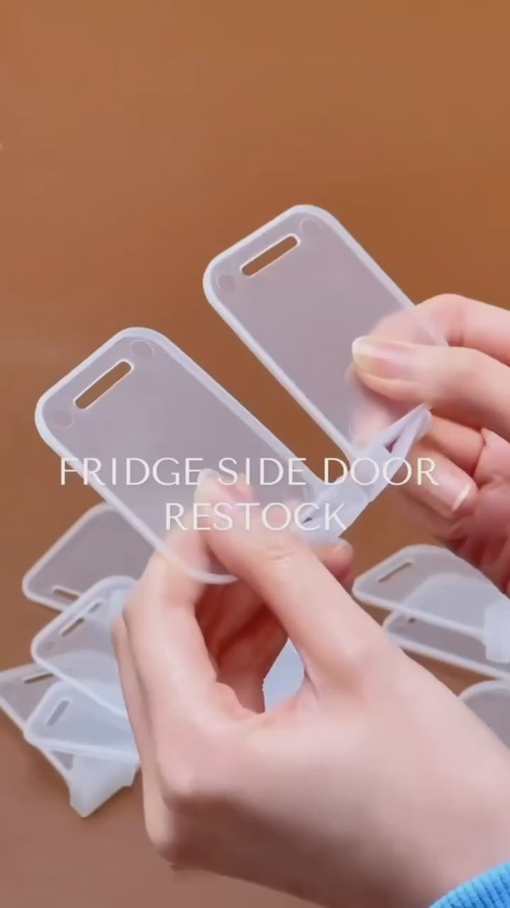Refrigerator Drawer Shelf Divider Clip (6 pcs) – Fridge & Drawer Organizer 🧊🧺