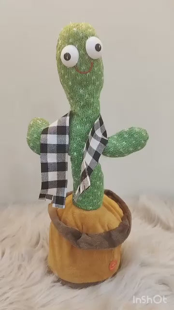 Dancing Cactus – Talking, Singing & Wiggling Toy for Kids 🌵🎶