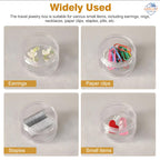 Pocket-Sized Jewellery Organizer Box – Modular Mini Storage for Pills, Jewelry & More