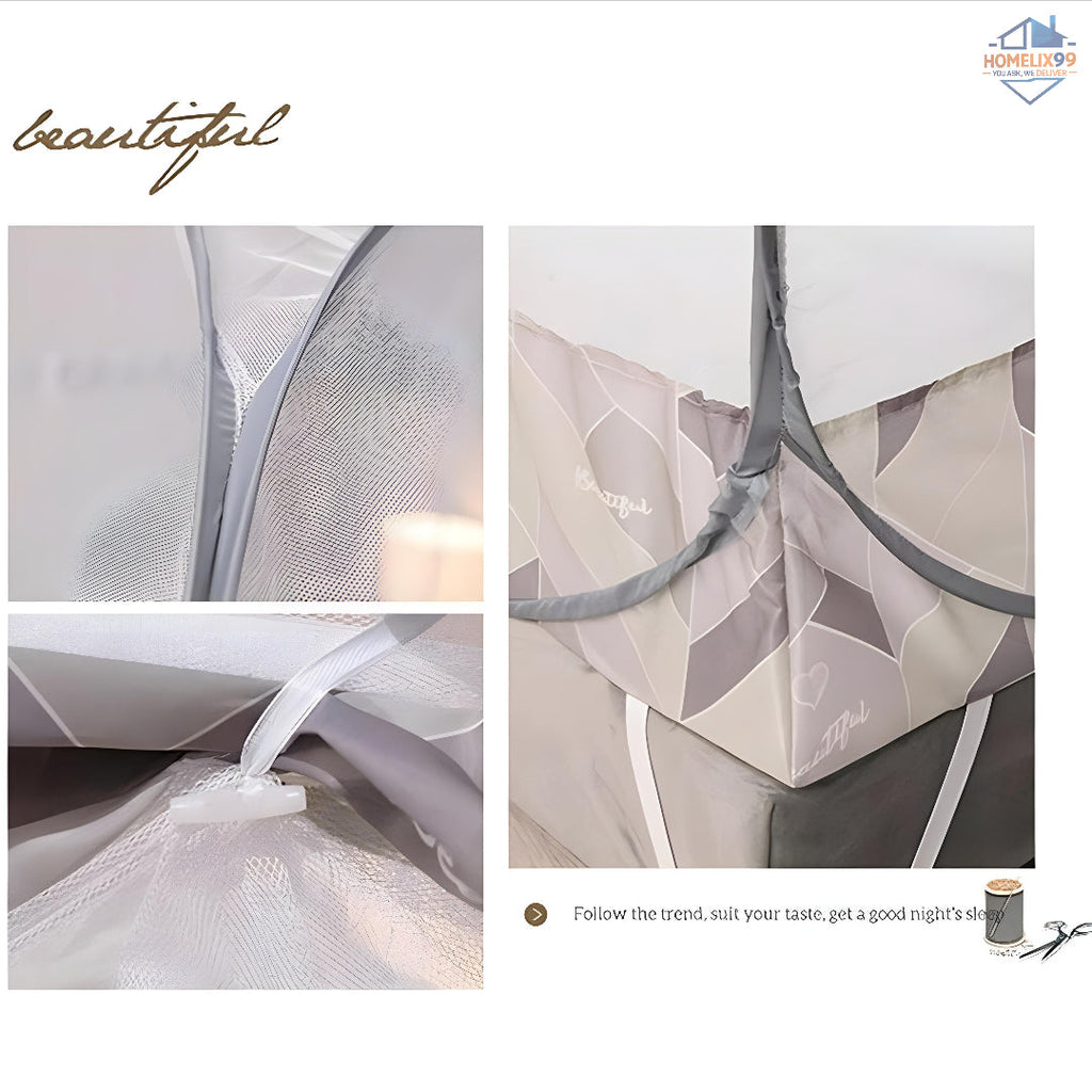 Premium Mosquito Net for Bed – Safe, Breathable & Full Coverage Protection