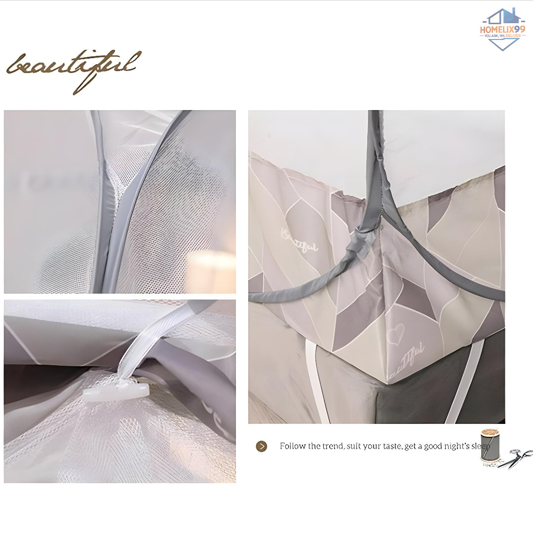 Premium Mosquito Net for Bed – Safe, Breathable & Full Coverage Protection